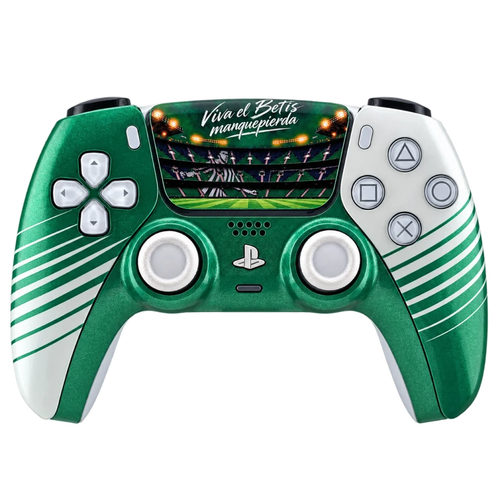 Mando PS5 Betis, vista frontal