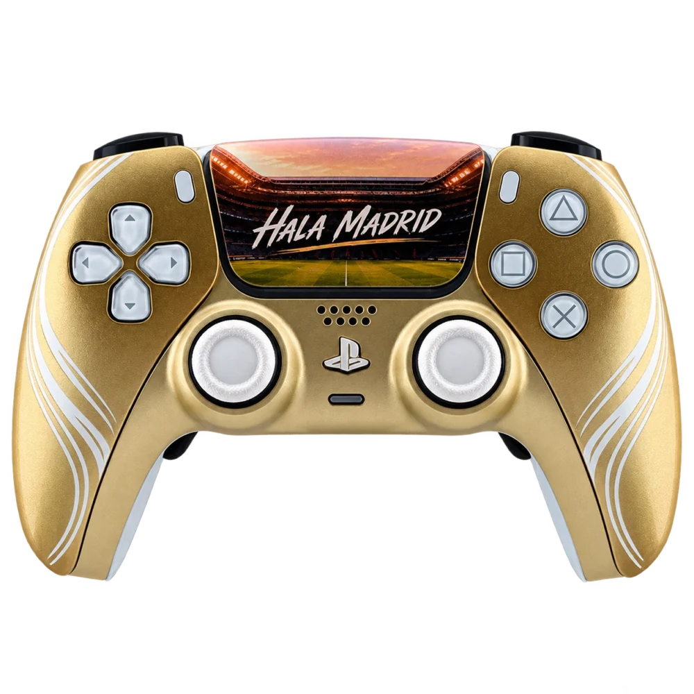 Mando PS5 Real Madrid, vista frontal