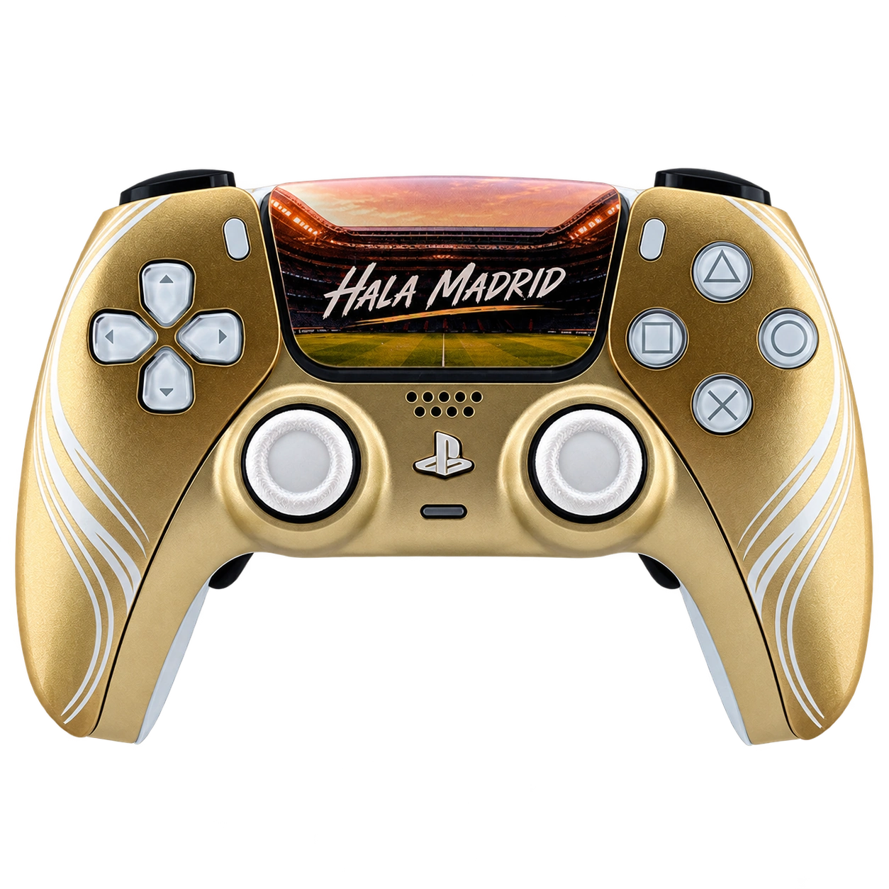 Mando PS5 Real Madrid, vista frontal