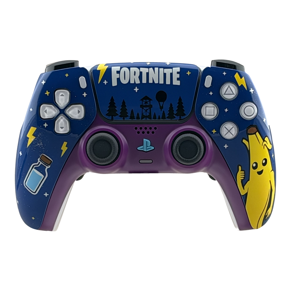 Mando PS5 Sony DualSense Fortnite, vista frontal.