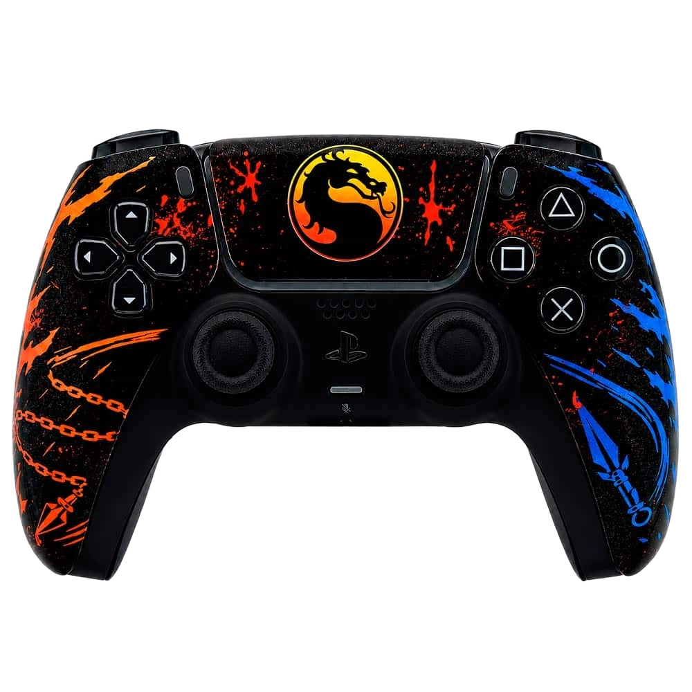 Mortal Kombat Mando PS5 sony DUALSENSE · fotografía del mando