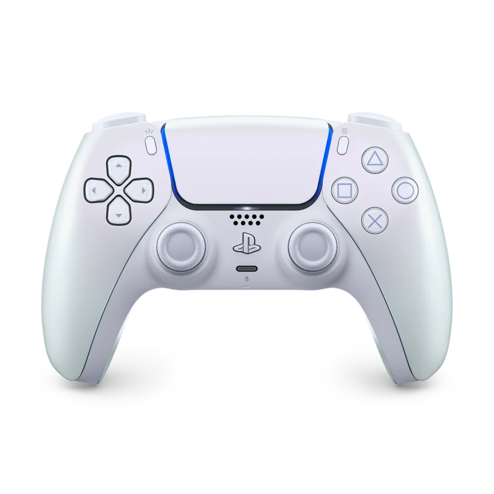 White Pearl Mando PS5 sony Dualsense