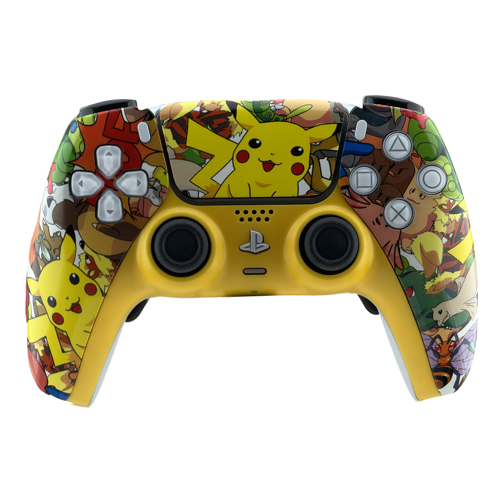 Mando PS5 Sony DualSense Pokemon, vista frontal.