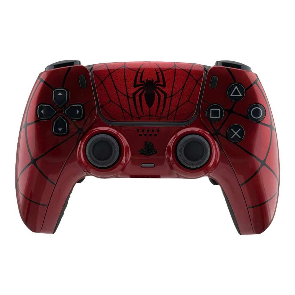 Mando PS5 Sony DualSense Spiderman, vista frontal.