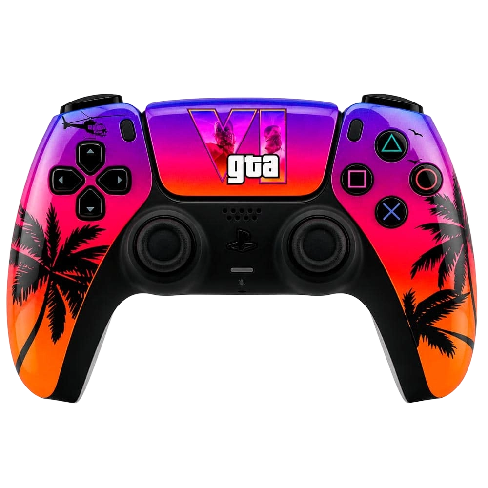 GTA VI – Mando PS5 Sony DUALSENSE · fotografía del mando